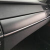BMW X5 X6 Interior Stickers / Black Carbon Fiber (2008–2014)