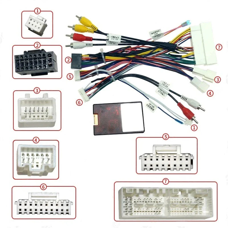 KIA KX5 / KX7, Hyundai Sonata 16pin Wiring Harness & Canbus Box (2015-2020)