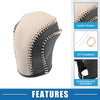 Toyota Camry (2018-2023) Black Beige Gear Shifting Knob Cover