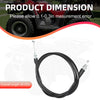 Honda Foreman 450 TRX450S / ES / FE / FM Throttle Cable (1998–2004)