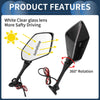 Suzuki GSX-R600 GSX-R750 Motorcycle Rear View Mirrors (03-17)