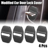 Dodge Charger (2016-2021) Black & Gray 4 x Car Door Lock Latch Covers