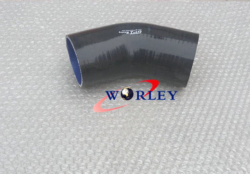 Car Silicone 2.5" 63mm 45 Degree Joiner Elbow Radiator Hose
