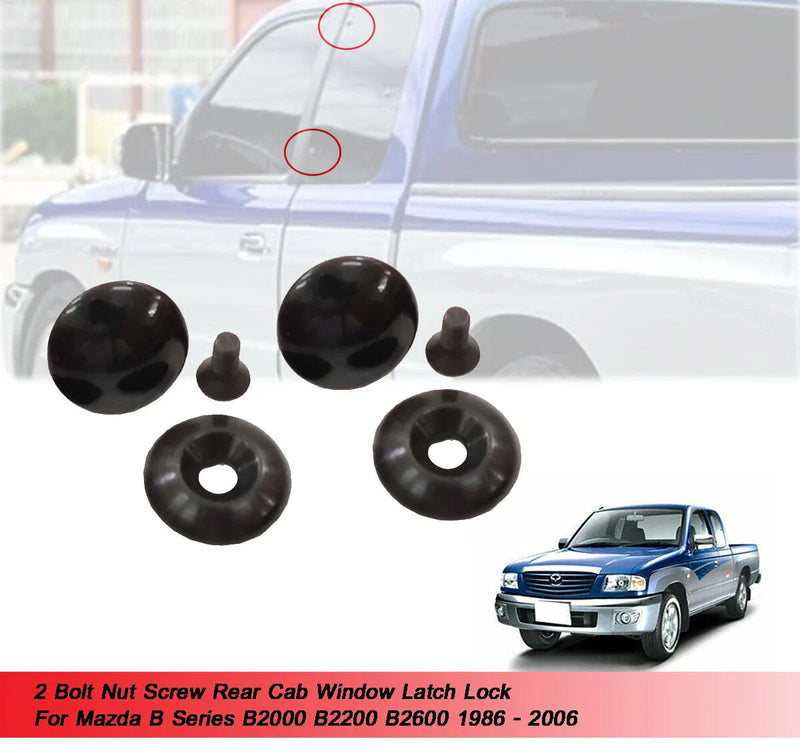 Mazda B2000 B2200 B2600 2 x Bolt Nut Screws (1986-2006)