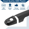 Toyota Corolla Carbon Fiber Black Door Handle Cover Trim (2003-2010)