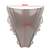 Yamaha YZF R6 R6R ABS Brown Double Bubble Windscreen (2006-2007)