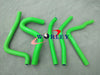 Kawasaki KX250 1990-1993 Black Silicone Radiator Hose