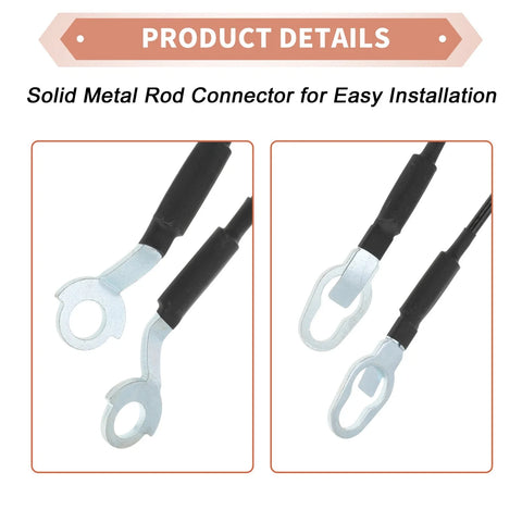 Ford Ranger 1983-1992 Tailgate Support Cables (2 x Cables)