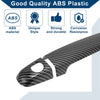 Toyota Camry Carbon Fiber Black Door Handle Cover Trim (2007-2011)