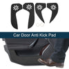 Jeep Cherokee (2016) - Black Set Car Door Anti Kick Pad Sticker Protector