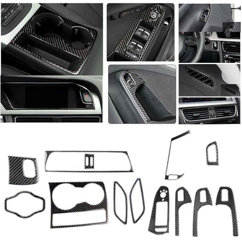 A4 B8 Carbon Fiber Interior Set (2008–2015)