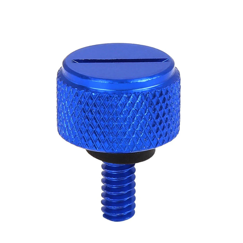 Harley Sportster Blue Aluminum Alloy Rear Seat Mount Bolt Screw