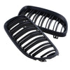 2011-2013 BMW E92 E93 LCI 320i 328i 335i Matte Black Front Grille (2011-2013)