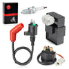 Honda Recon 250 TRX250 2x4 CDI Box & Ignition Coil & Relay w/Spark Plug