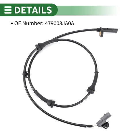 Nissan Pathfinder Rear Right ABS Wheel Speed Sensor