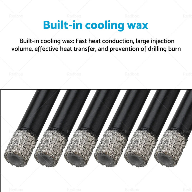 Porcelain, Granite, Glass, Marble 5PCS 6mm Dry Diamond Drill Bits