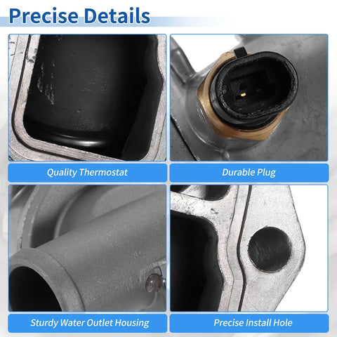 CHEVROLET LACETTI Engine Thermostat Housing Assembly