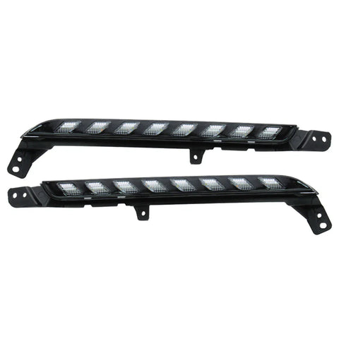 Toyota Hilux Revo LED Daytime Running Lights w/ Turn Signal (2020-2021)