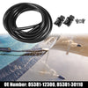 Toyota Camry 1 Set Front Windshield Washer Nozzles 2 Meters Washer Hose