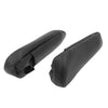 Toyota Sienna Black Microfiber Leather Front Seat Armrest Cover (2011-2023)