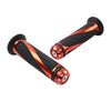 Yamaha MX ATV Dirt Bike 7/8" Orange Rubber Gel Hand Grips