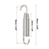 Make Model 6 x 58mm / Muffler Exhaust Pipe Spring Universal Silver Tone /
