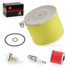 Kawasaki Bayou Air Filter Guide Kit w/ Oil & Fuel Filter (1998–2003)