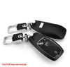 Benz E class E200 E300 2016-18 Black Leather FOB Key Cover Remote Bag fit