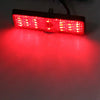 Motorcycle 2 x Red LED Rect. Motorcycle Tail Brake Turn Signal Light Lamp