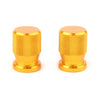 Car Motor Wheel Rim Dust Cover Ventil - Gold Tire Valve Caps