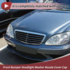 Mercedes-Benz S500 Front Right Side Bumper Headlight Washer Nozzle Cover