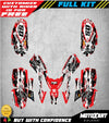 Polaris Outlaw 50 ATV Outlaw Style Custom Graphics Decals (2005-2007)