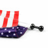 Blk F2 Rear Side Mount Flag Pole with USA Flag