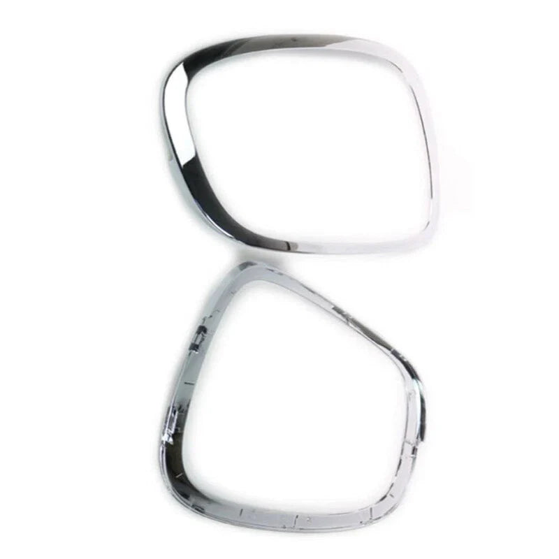 Mini Cooper S F55 F56 F57 2 x Chrome Rear Tail Light Trim Rings (2014-2018)