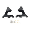 Jeep Wrangler JL, Gladiator JT Dual A-Pillar Light Mounting Brackets (2018-2024)