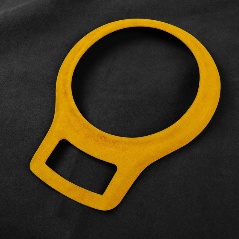 Subaru BRZ, Toyota GT86 1x Yellow Leather Gear Shift Box Cover (2012-2020)