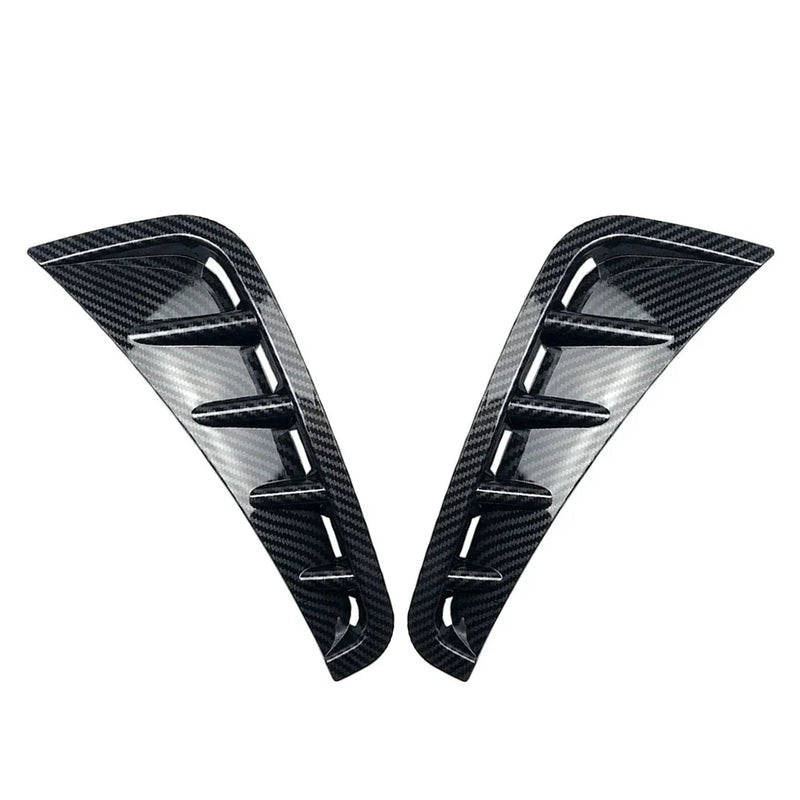 Benz C-Class Carbon Front Bumper Spoiler Side Air Intake Cover (2019-2021)