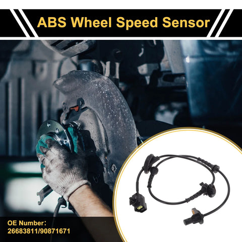 Chevrolet Sail 3 Front Left Right ABS Wheel Speed Sensor (2012 - 2014)
