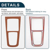 Mercedes-Benz GLA GLB EQA EQB 2020-2024 Brown Center Console Panel Sticker