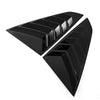 Ford Mustang GT Gloss Black Side Vent Window Louver Scoop Cover (2024)