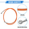 Motorcycle Hydraulic Brake Hose Line 10mm Orange