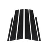 BMW 3-Series E90 Glossy Black Window Door Trim Covers (2005-2012)