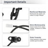 Toyota Highlander ABS Wheel Speed Sensor 1 pc (2004–2007)