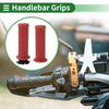 Motorcycle Hand Grips / 7/8" 22mm / TPU Dark Red Grips Cover Kit