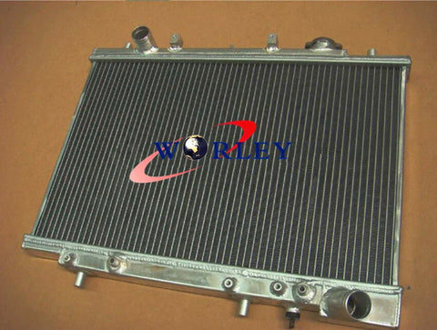 Ford Capri 1.6 Turbo & Non-Turbo Aluminum Radiator + Fan (1989-1994)