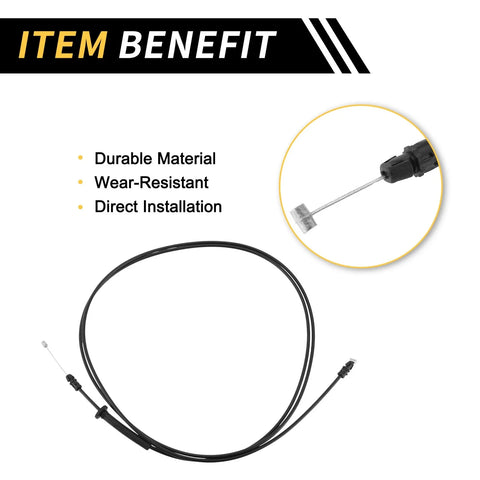 Ford F-150, F-250 Hood Latch Release Cable (1997-2004)
