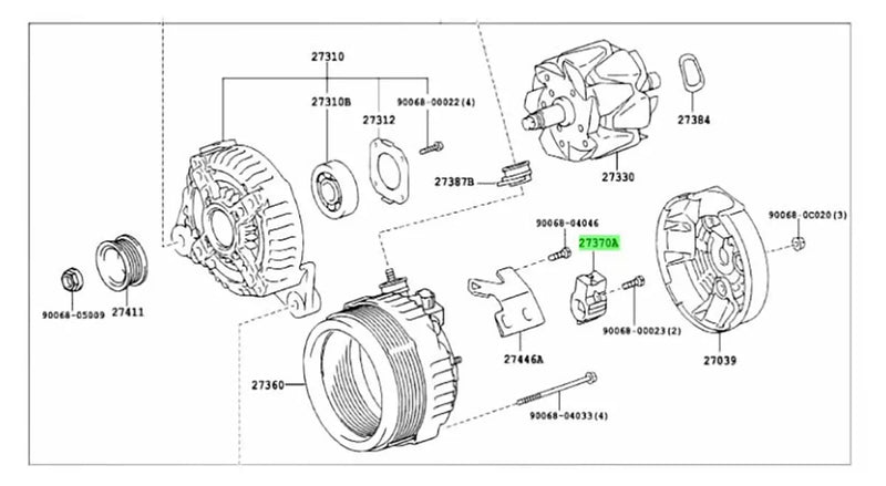 Toyota Camry, Fortuner, Hilux, , Yaris Brush Holder (2007-2023)