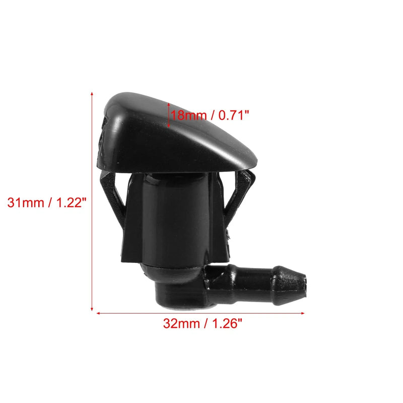 Jeep Grand Cherokee Front Windshield Wiper Nozzles (2005-2010)