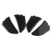 Subaru Forester 4 x Carbon Fiber Interior Door Bowl Cover Trim (2013-2018)