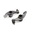GY6-125 Pair Silver Tone Metal Valve Motorcycle Rocker Arms Arm Assembly